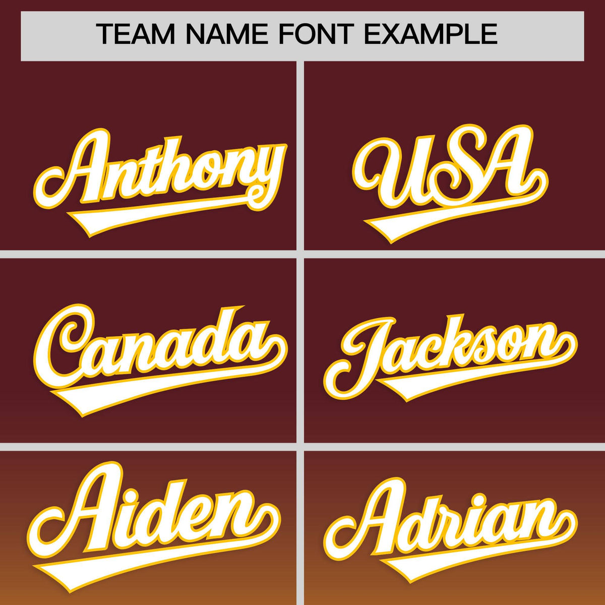Custom Burgundy Yellow Gradient Fashion Authentic Baseball Jersey