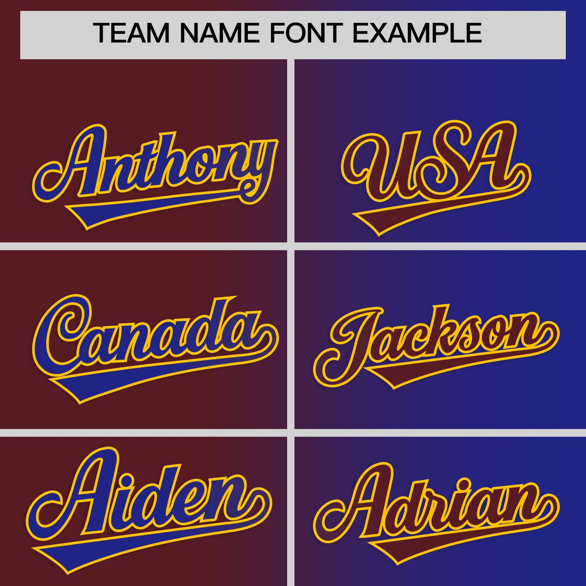 Custom Burgundy Royal Two Tone Gradient Fashion Authentic Baseball Jersey