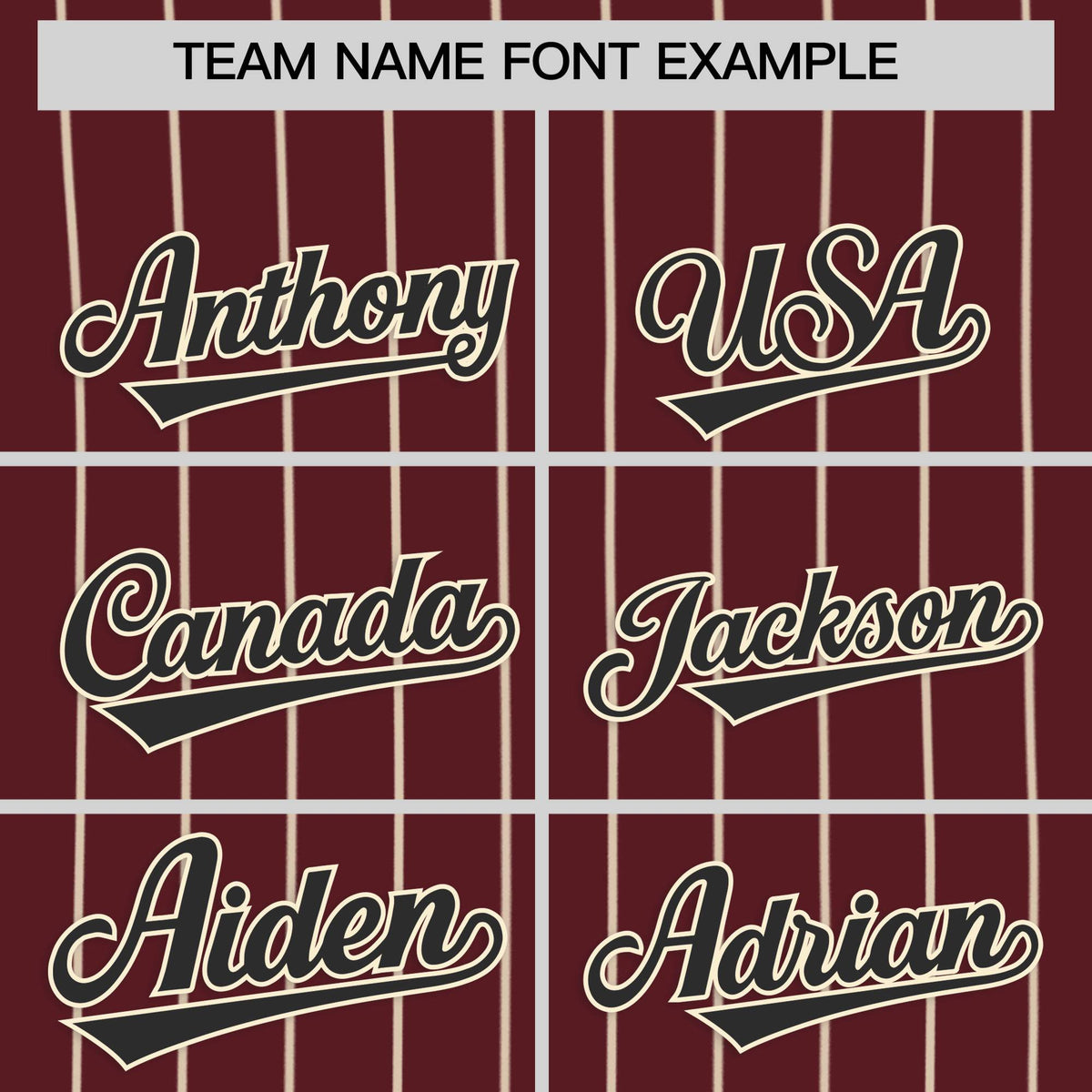 Custom Burgundy Cream Gradient Stripe Fashion Authentic Baseball Jersey