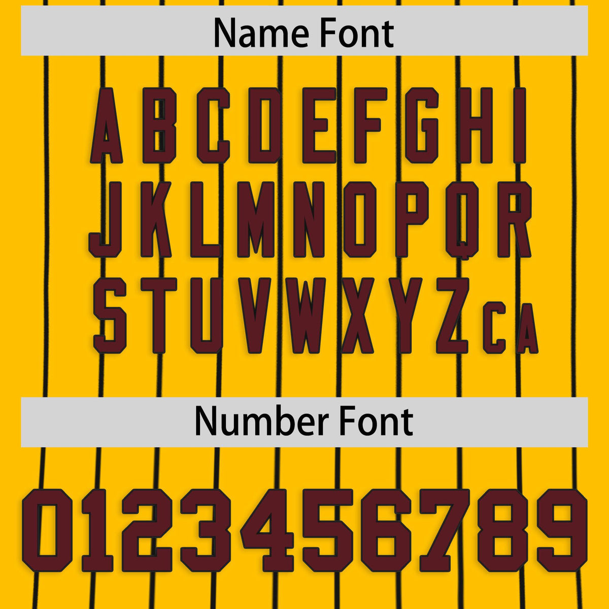 Custom Yellow Black Stripe Fashion Authentic Baseball Jersey