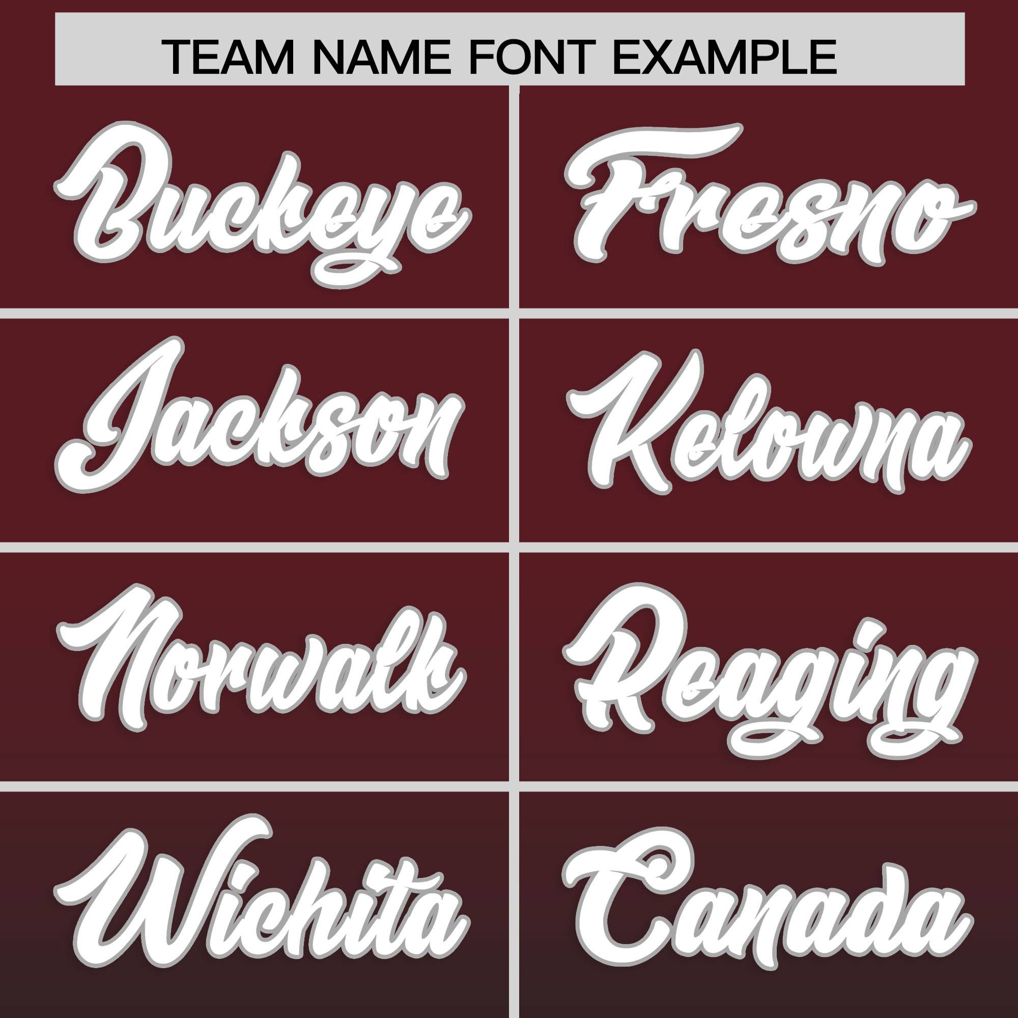 Custom Burgundy Black Gradient Fashion Authentic Baseball Jersey