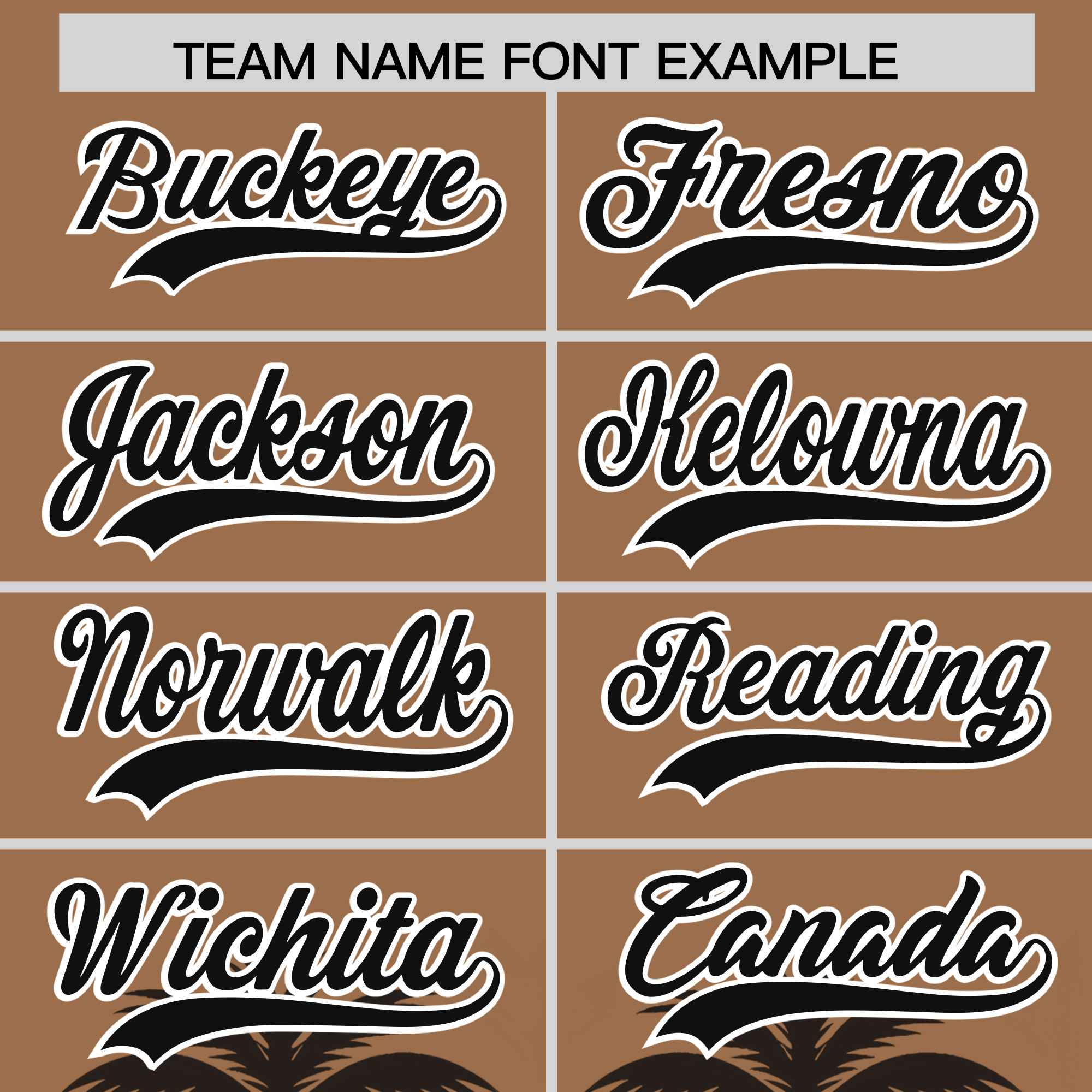 Custom Light Brown Black Graffiti Pattern Personalized Bossinia Style Authentic Baseball Jersey| KXKSHOP