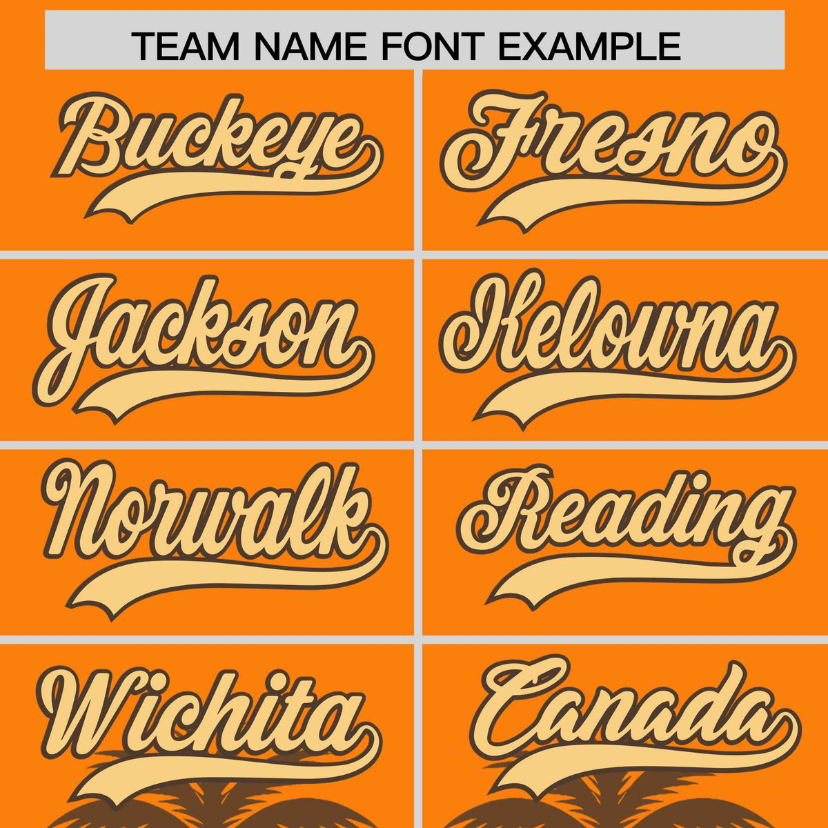 Custom Orange Light Brown Graffiti Pattern Personalized Bossinia Style Authentic Baseball Jersey| KXKSHOP