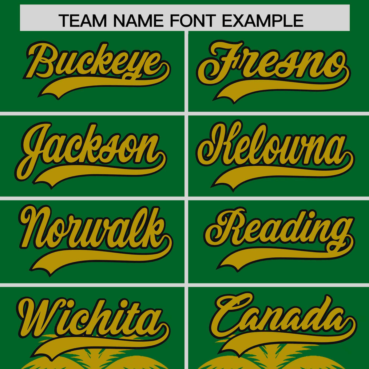 Custom Kelly Green Old Gold Graffiti Pattern Personalized Bossinia Style Authentic Baseball Jersey| KXKSHOP