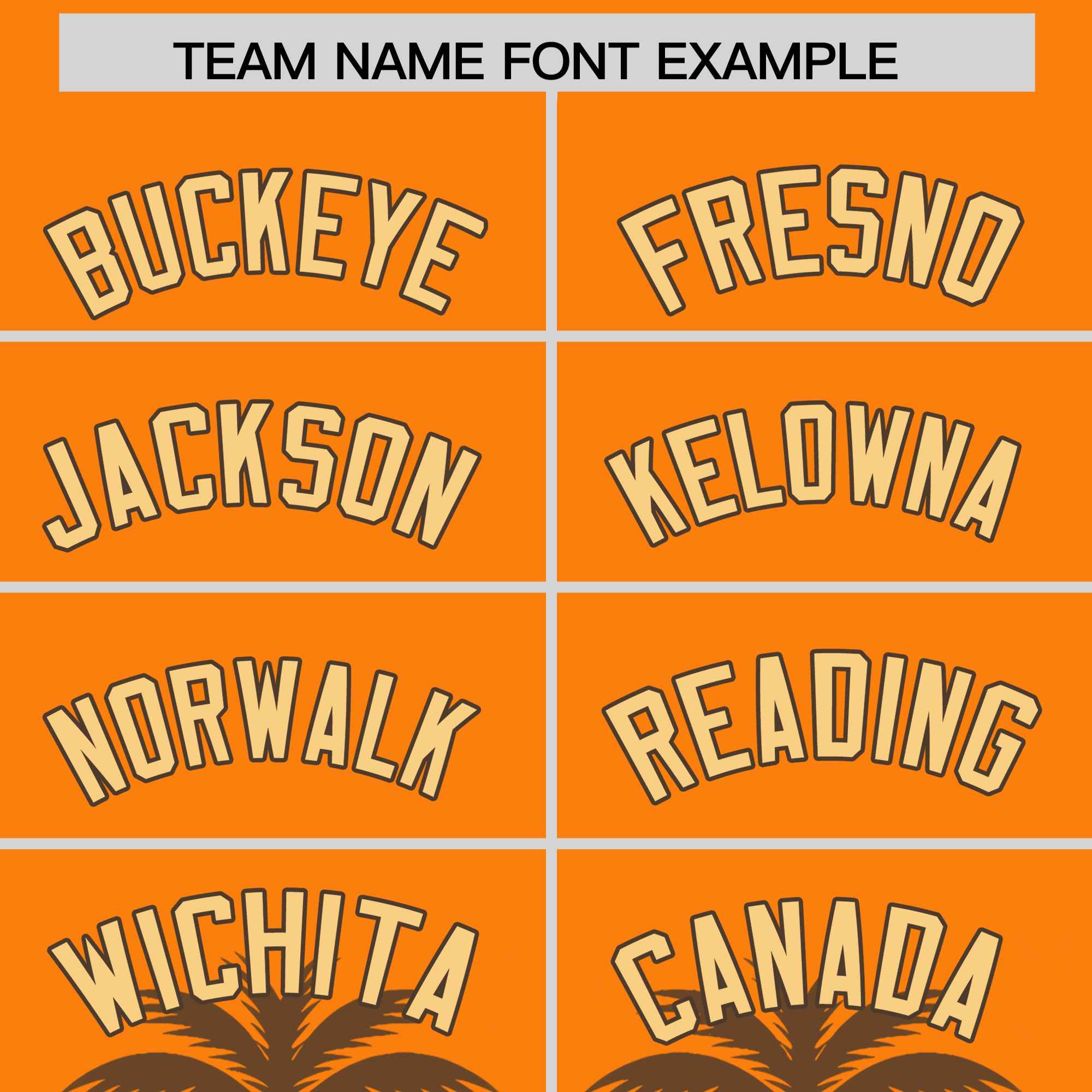 Custom Orange Light Brown Graffiti Pattern Personalized Bossinia Style Authentic Baseball Jersey| KXKSHOP