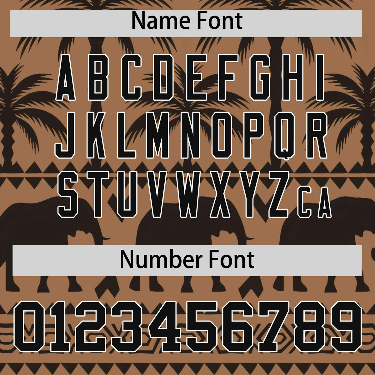 Custom Light Brown Black Graffiti Pattern Personalized Bossinia Style Authentic Baseball Jersey| KXKSHOP