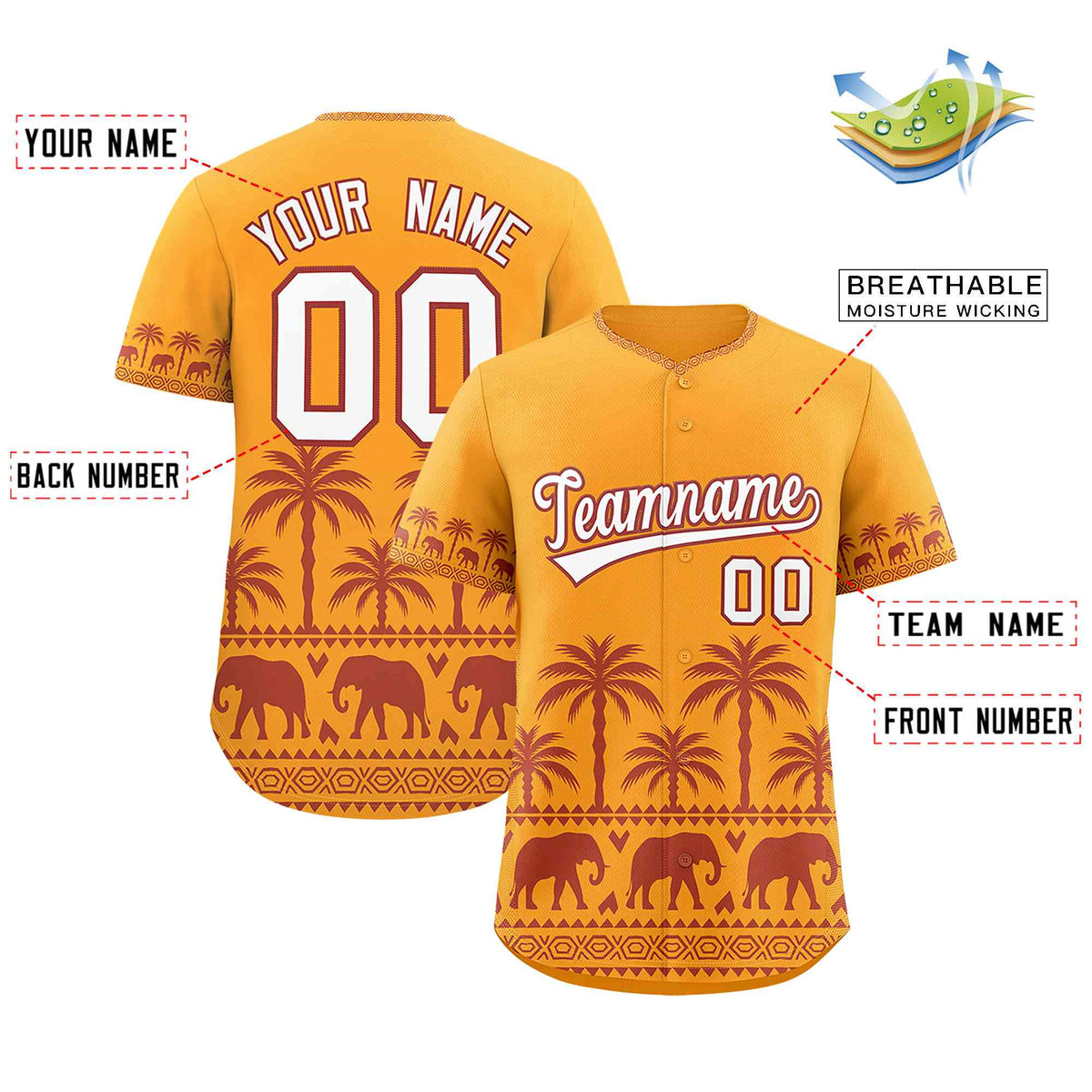 Custom Orange Red Graffiti Pattern Personalized Bossinia Style Authentic Baseball Jersey| KXKSHOP