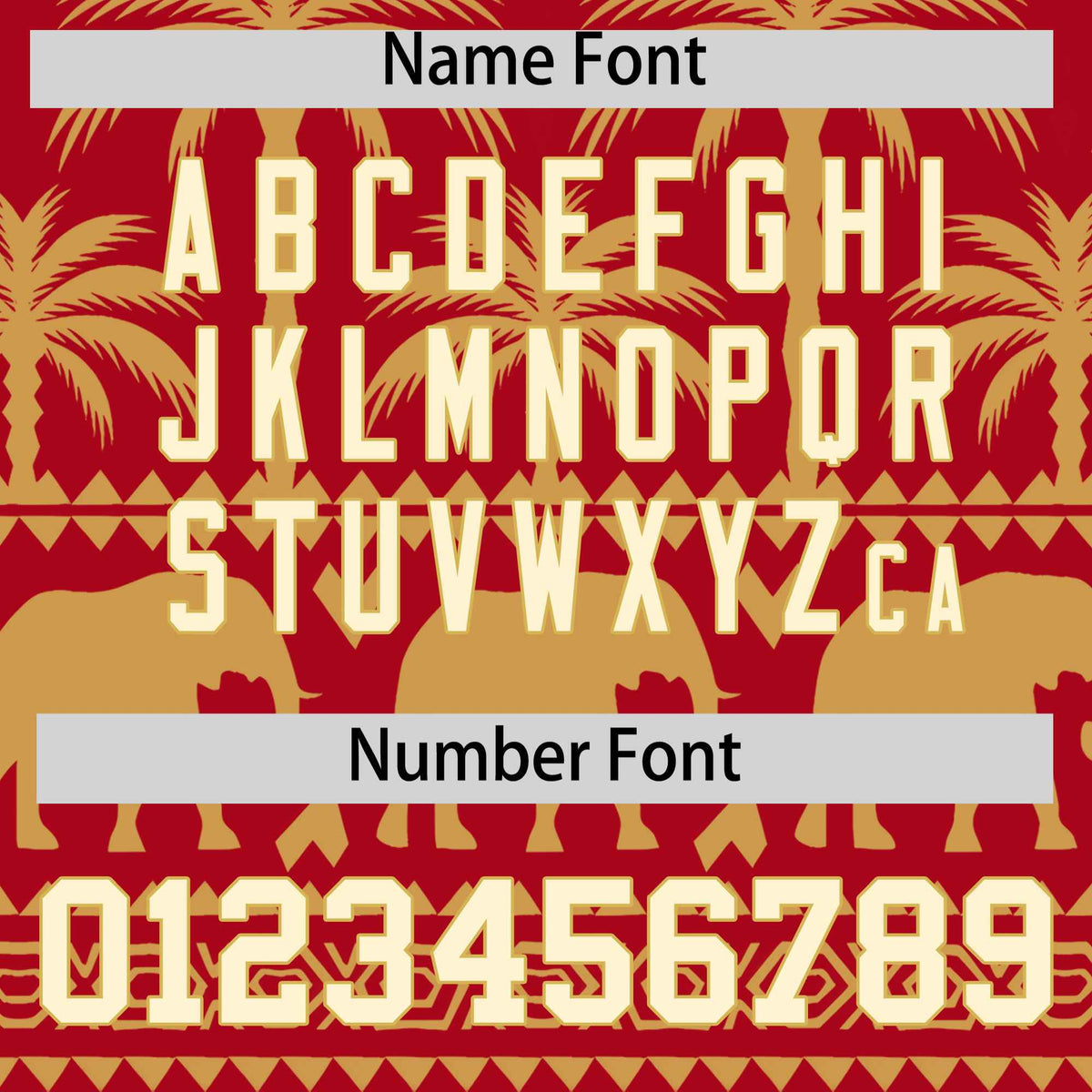 Custom Red Old Gold Graffiti Pattern Personalized Bossinia Style Authentic Baseball Jersey| KXKSHOP