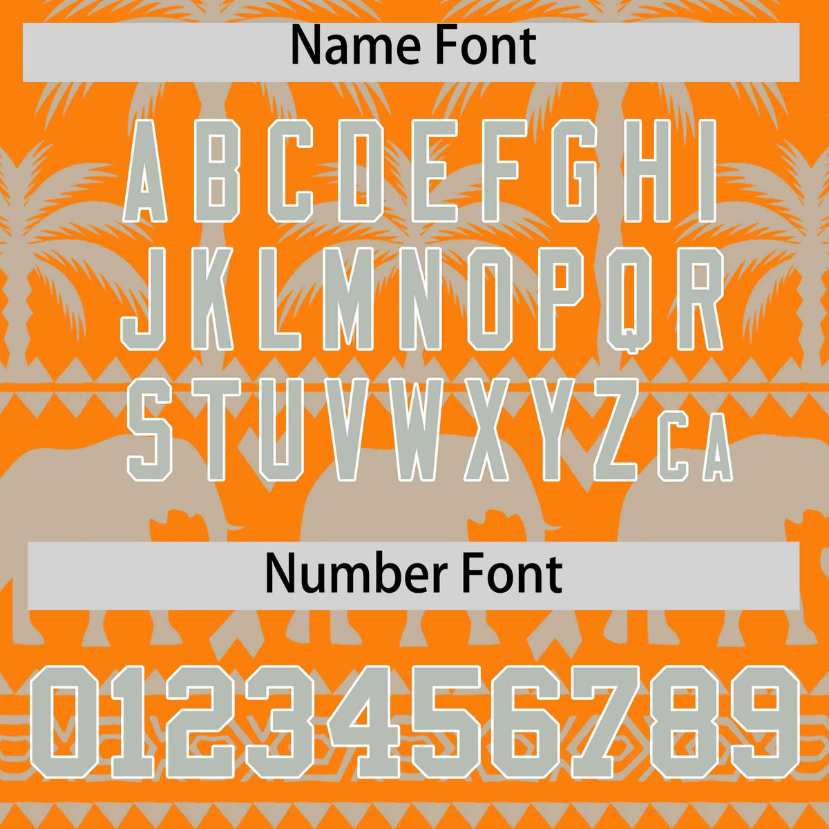 Custom Orange Gray Graffiti Pattern Personalized Bossinia Style Authentic Baseball Jersey| KXKSHOP