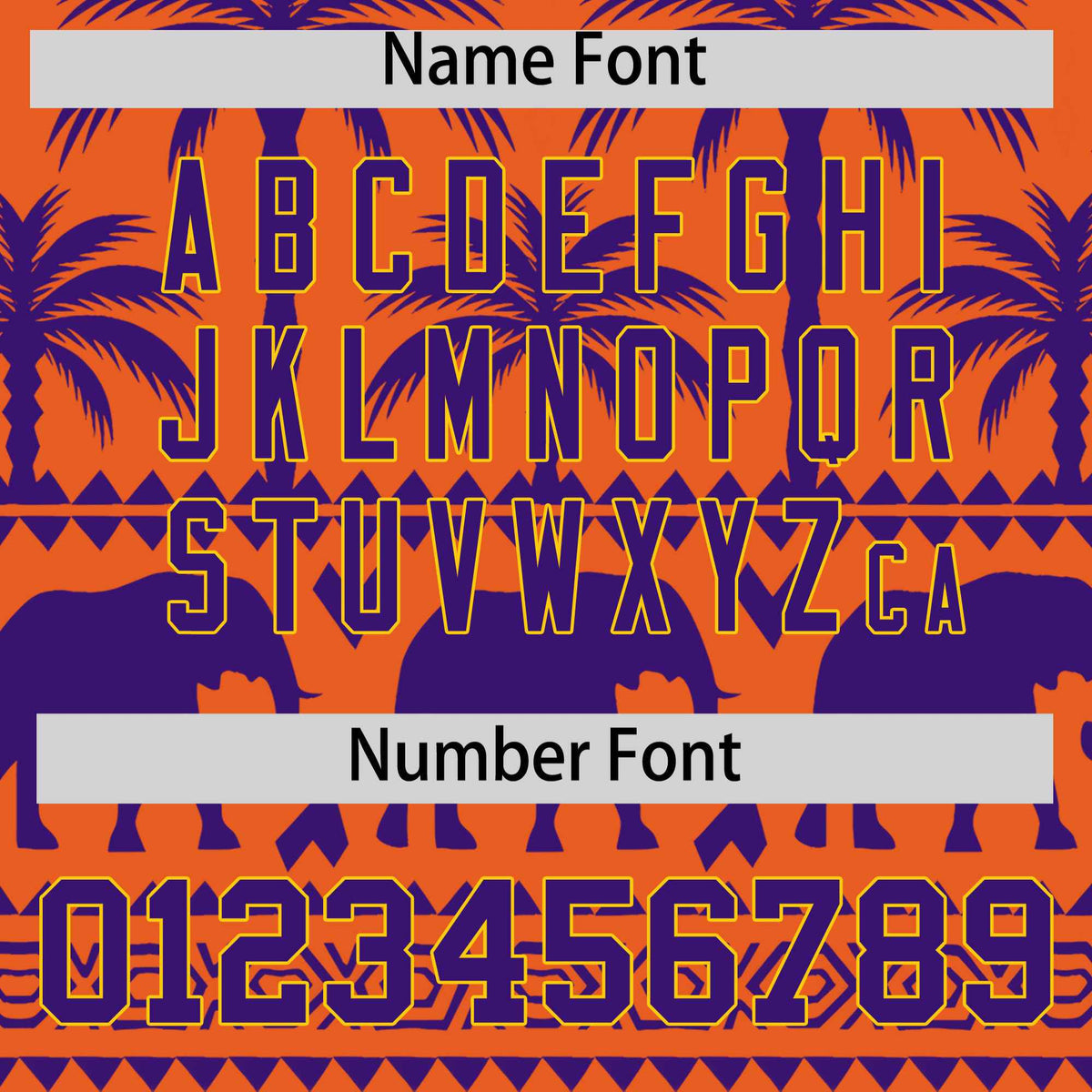 Custom Orange Purple Graffiti Pattern Personalized Bossinia Style Authentic Baseball Jersey| KXKSHOP