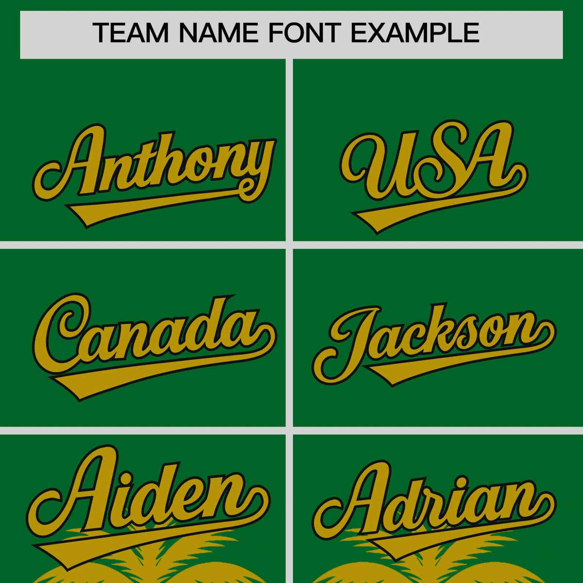 Custom Kelly Green Old Gold Graffiti Pattern Personalized Bossinia Style Authentic Baseball Jersey| KXKSHOP