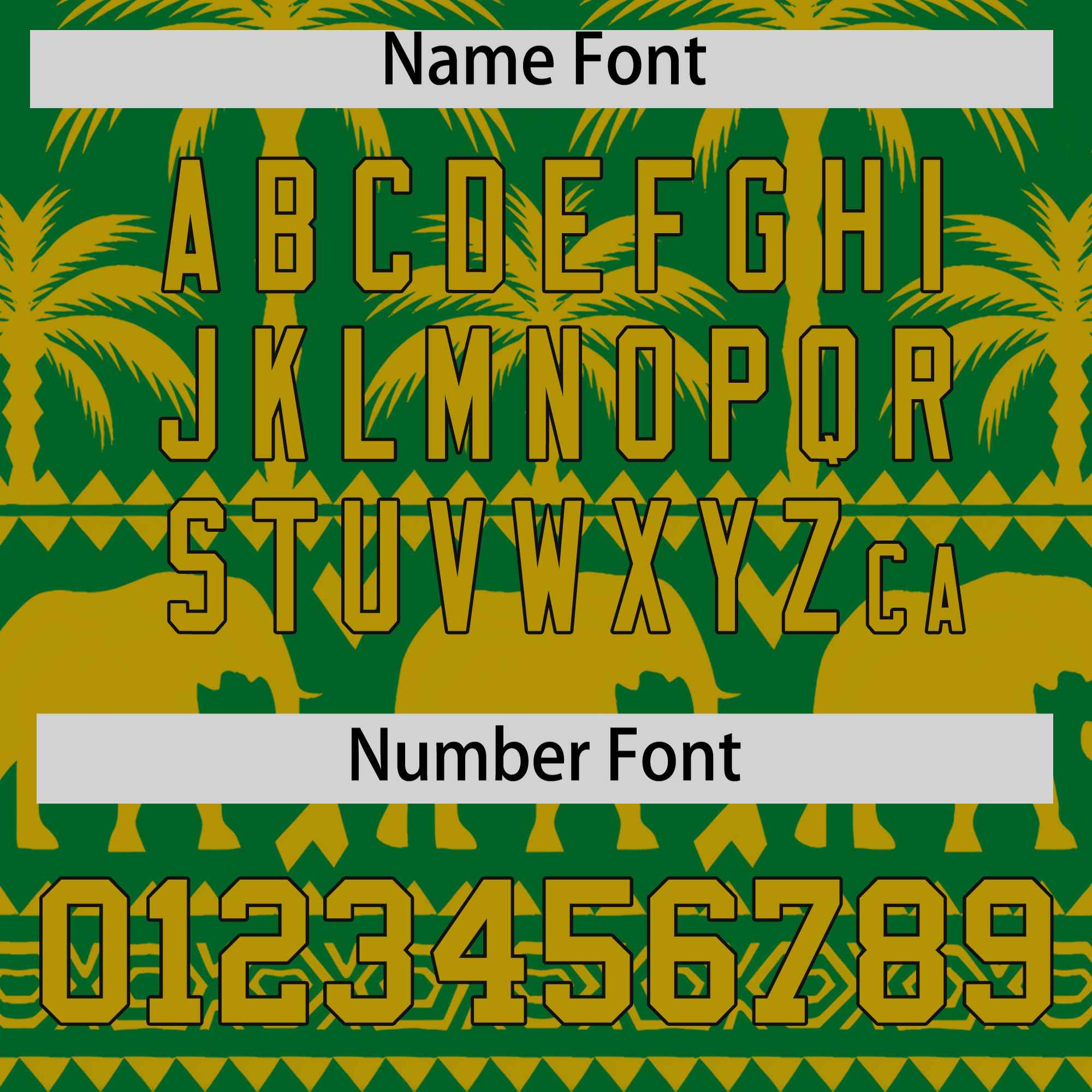 Custom Kelly Green Old Gold Graffiti Pattern Personalized Bossinia Style Authentic Baseball Jersey| KXKSHOP