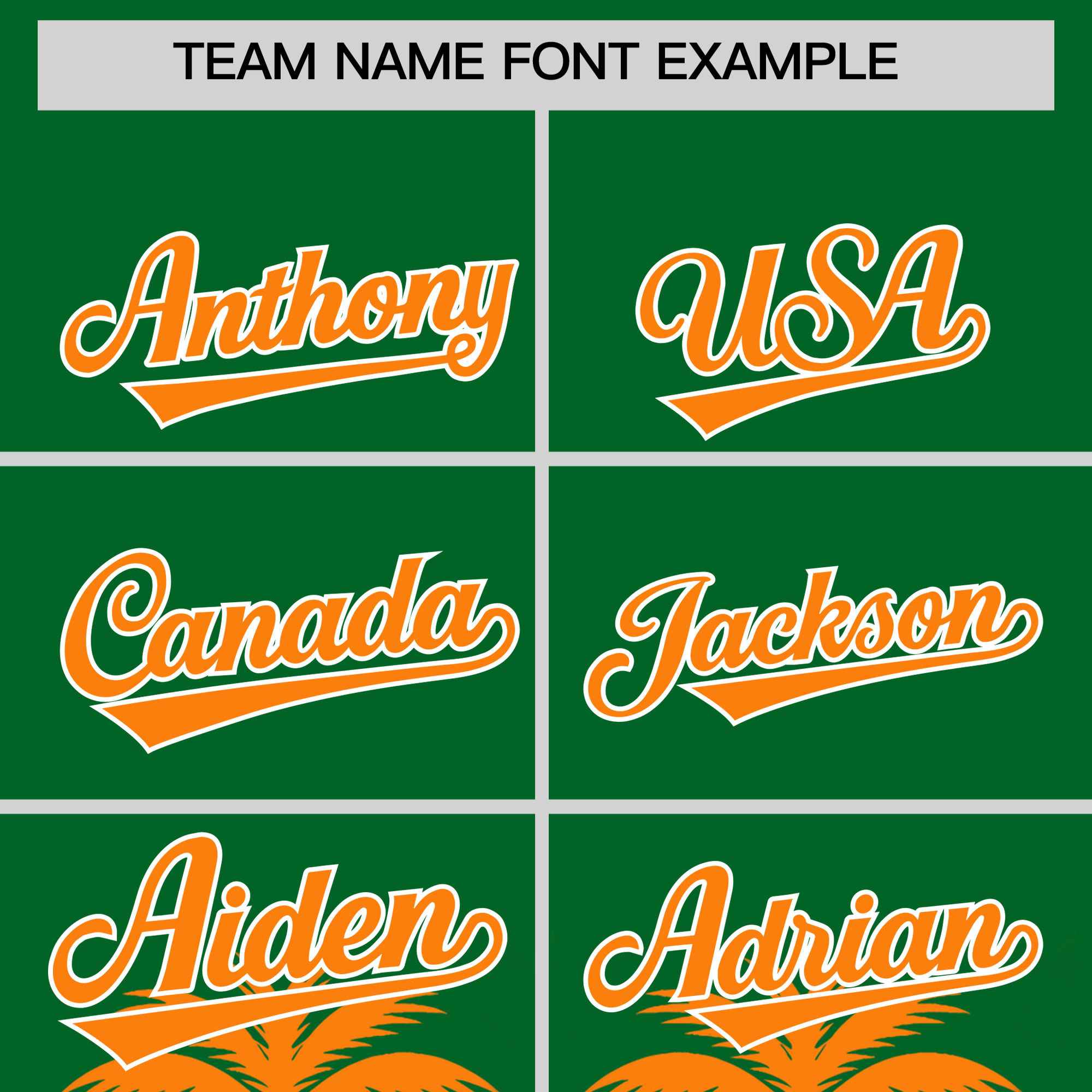 Custom Kelly Green Orange Graffiti Pattern Personalized Bossinia Style Authentic Baseball Jersey| KXKSHOP