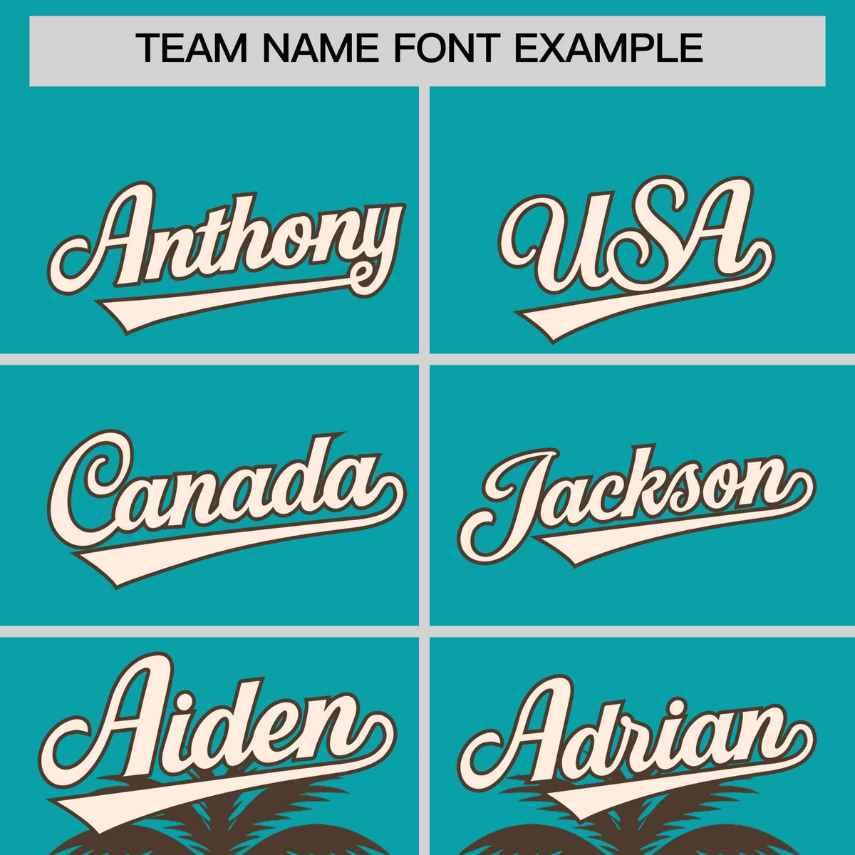 Custom Aqua Brown Graffiti Pattern Personalized Bossinia Style Authentic Baseball Jersey| KXKSHOP