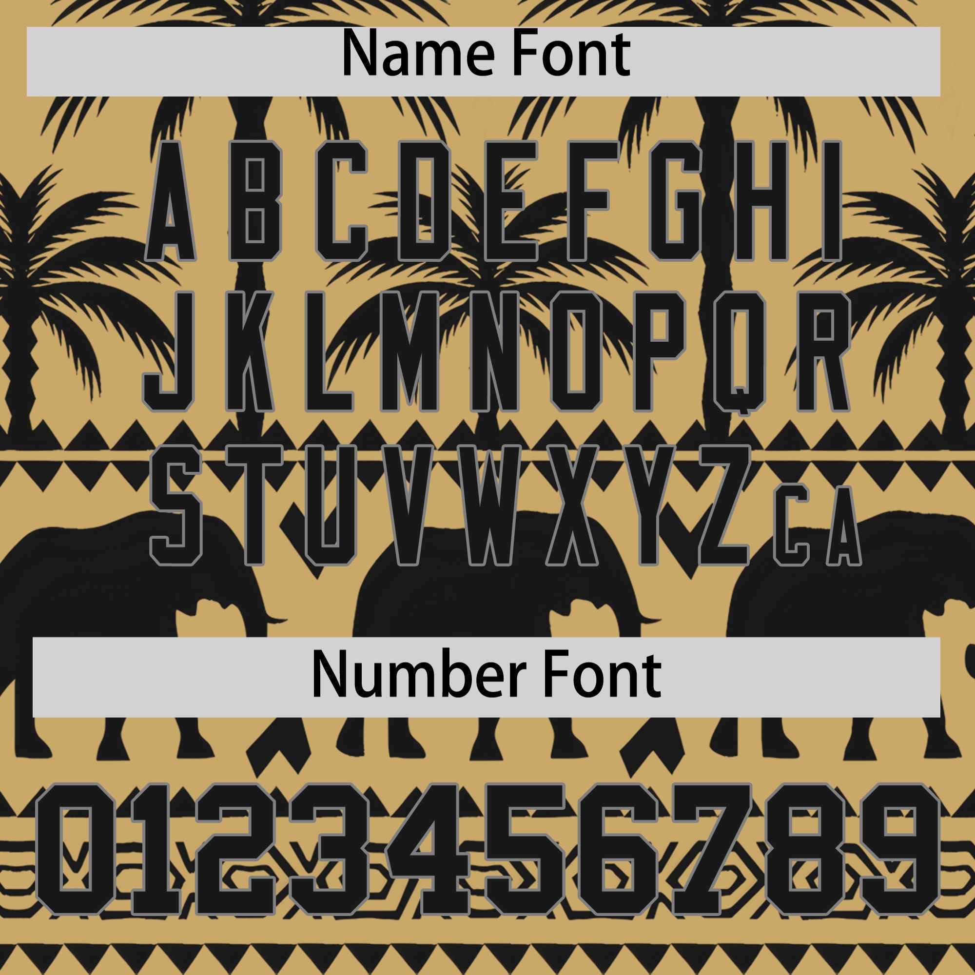 Custom Khaki Black Graffiti Pattern Personalized Bossinia Style Authentic Baseball Jersey| KXKSHOP