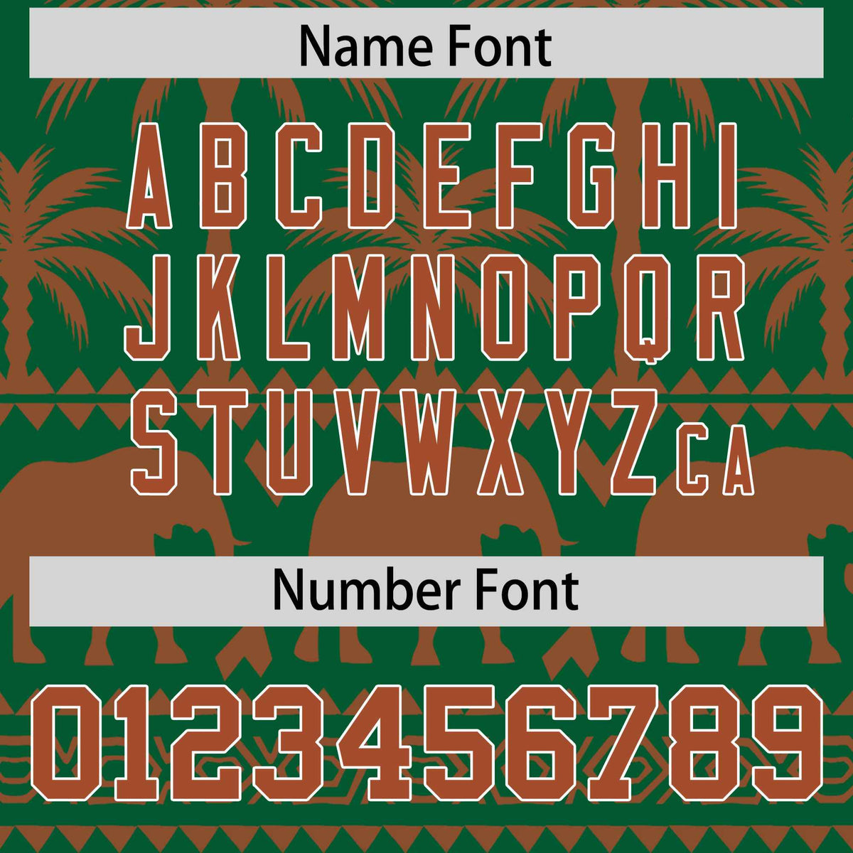 Custom Kelly Green Texas Orange Graffiti Pattern Personalized Bossinia Style Authentic Baseball Jersey| KXKSHOP