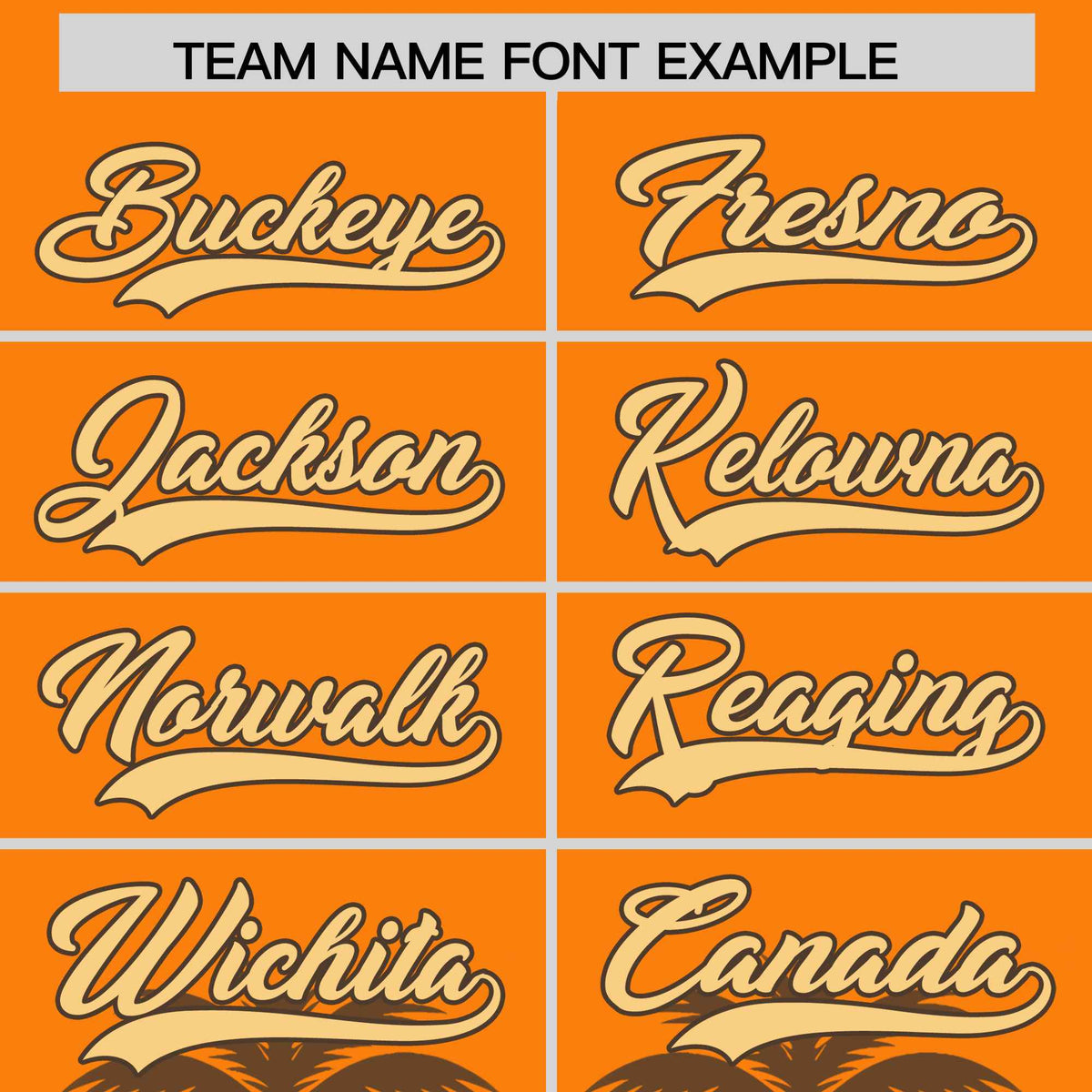 Custom Orange Light Brown Graffiti Pattern Personalized Bossinia Style Authentic Baseball Jersey| KXKSHOP