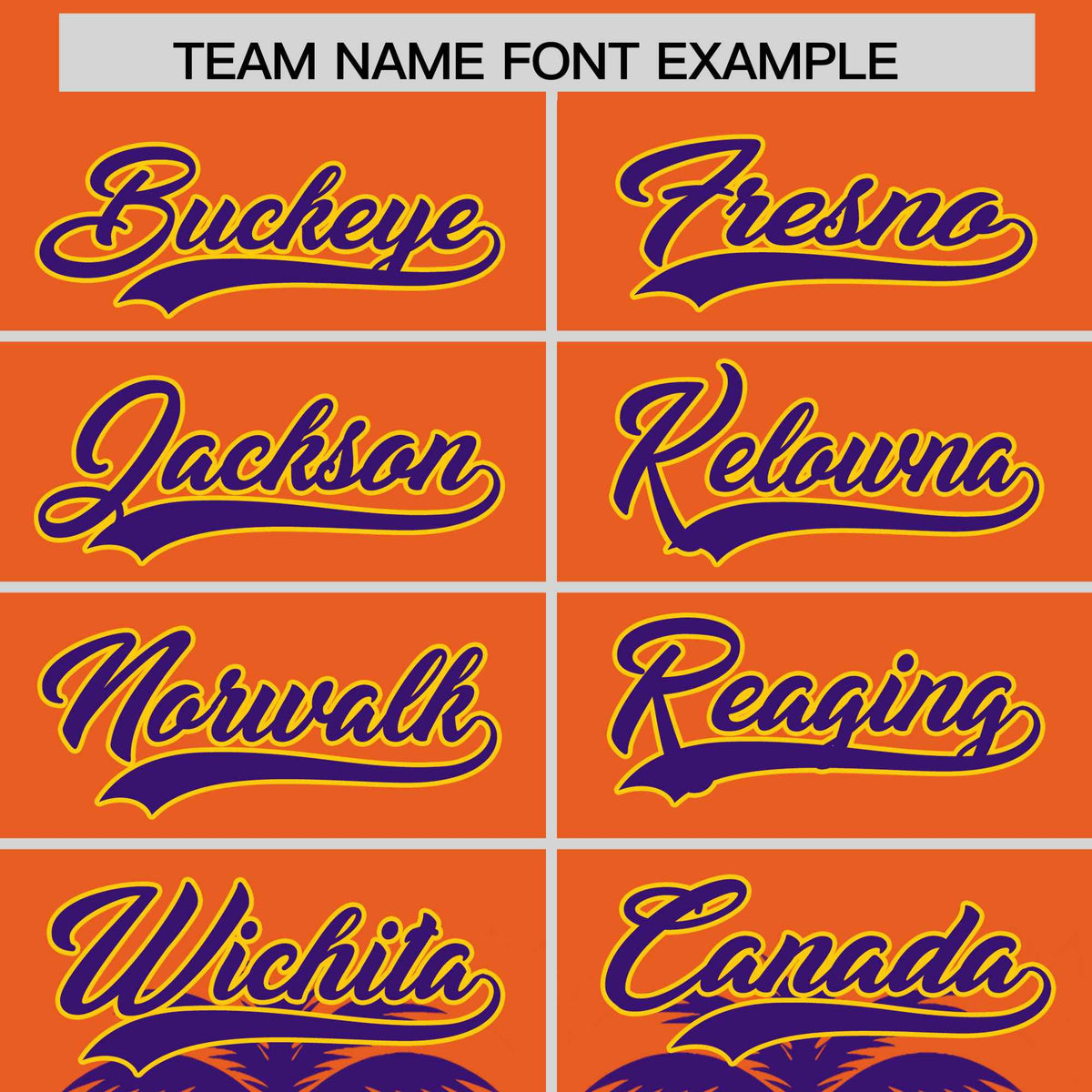 Custom Orange Purple Graffiti Pattern Personalized Bossinia Style Authentic Baseball Jersey| KXKSHOP