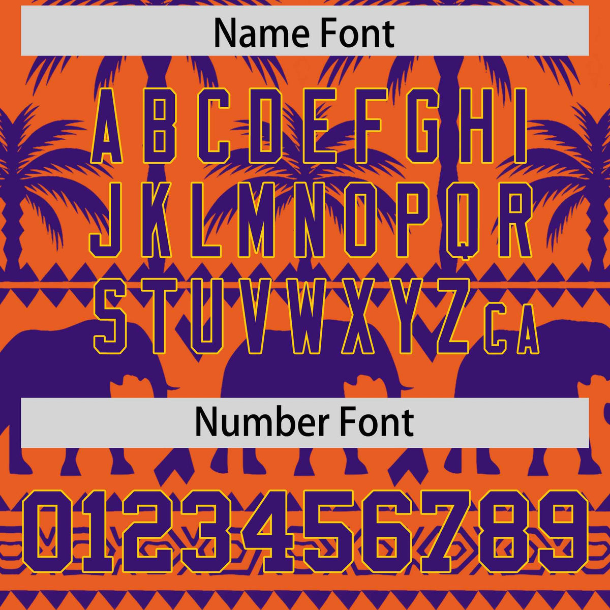 Custom Orange Purple Graffiti Pattern Personalized Bossinia Style Authentic Baseball Jersey| KXKSHOP