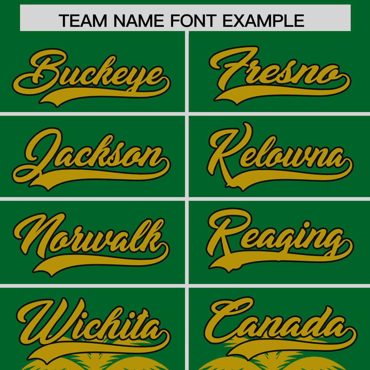 Custom Kelly Green Old Gold Graffiti Pattern Personalized Bossinia Style Authentic Baseball Jersey| KXKSHOP