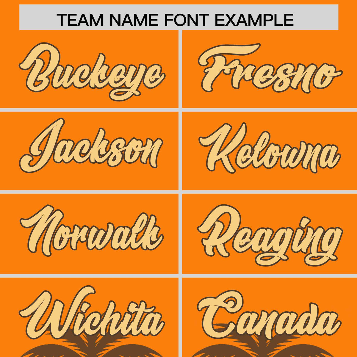 Custom Orange Light Brown Graffiti Pattern Personalized Bossinia Style Authentic Baseball Jersey| KXKSHOP