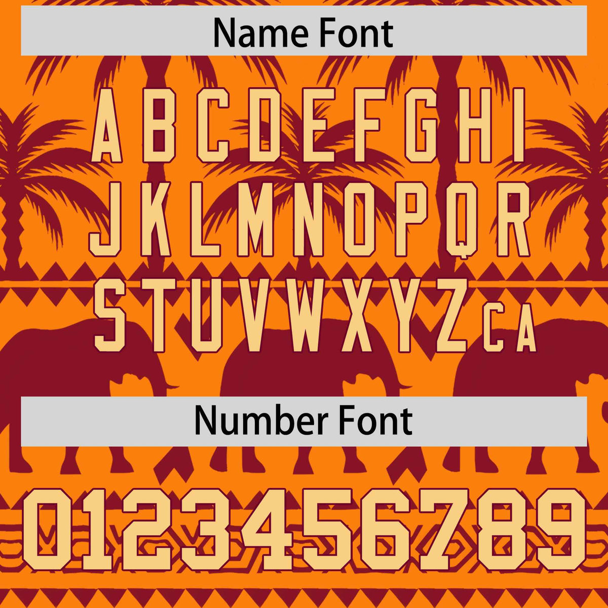 Custom Orange Crimson Graffiti Pattern Personalized Bossinia Style Authentic Baseball Jersey| KXKSHOP