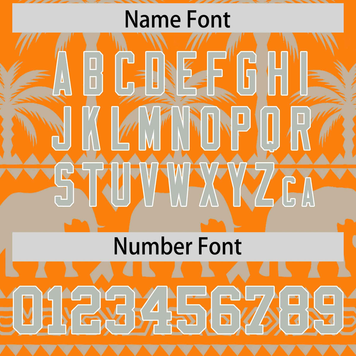 Custom Orange Gray Graffiti Pattern Personalized Bossinia Style Authentic Baseball Jersey| KXKSHOP