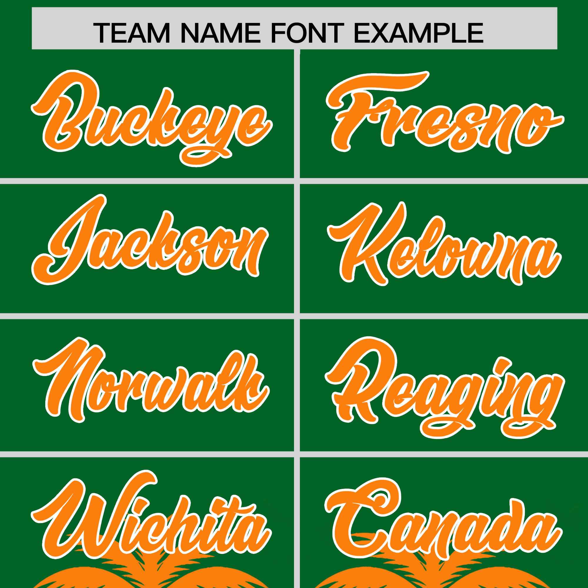 Custom Kelly Green Orange Graffiti Pattern Personalized Bossinia Style Authentic Baseball Jersey| KXKSHOP