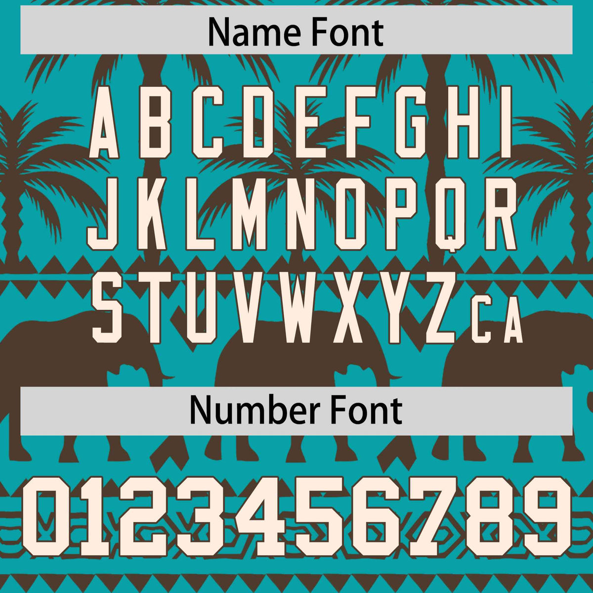 Custom Aqua Brown Graffiti Pattern Personalized Bossinia Style Authentic Baseball Jersey| KXKSHOP