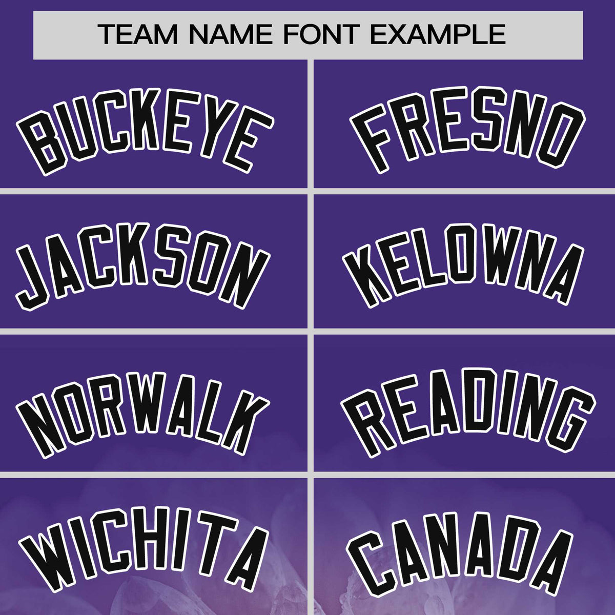 Custom Purple Personalized 3D Flower Design Authentic Baseball Jersey | KXKSHOP