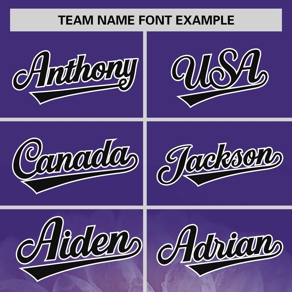 Custom Purple Personalized 3D Flower Design Authentic Baseball Jersey | KXKSHOP