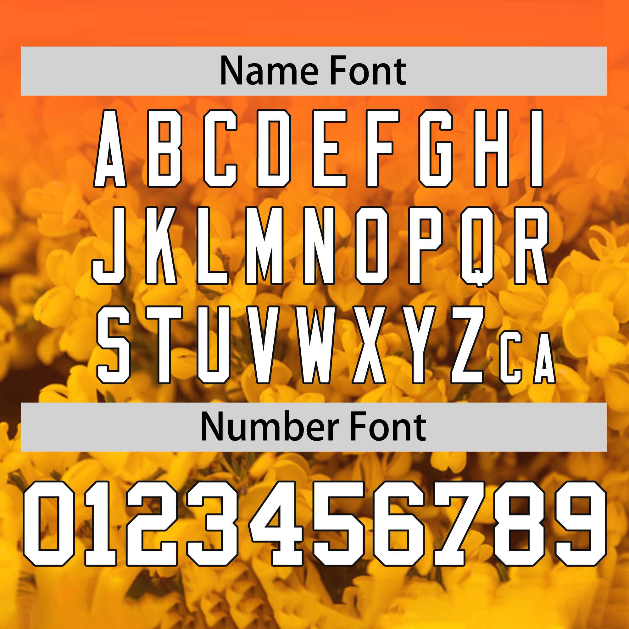 Custom Orange Personalized 3D Flower Design Authentic Baseball Jersey | KXKSHOP