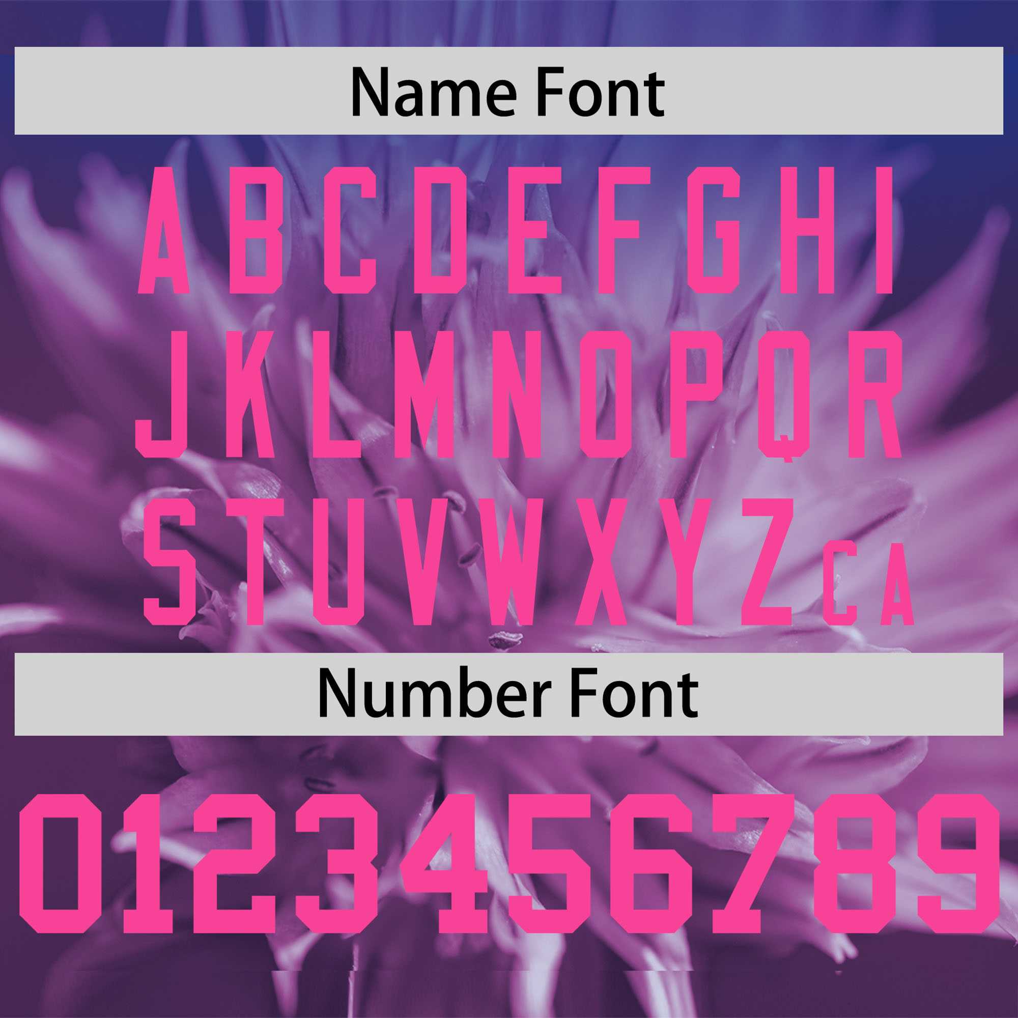 Custom Royal Personalized 3D Flower Design Authentic Baseball Jersey | KXKSHOP