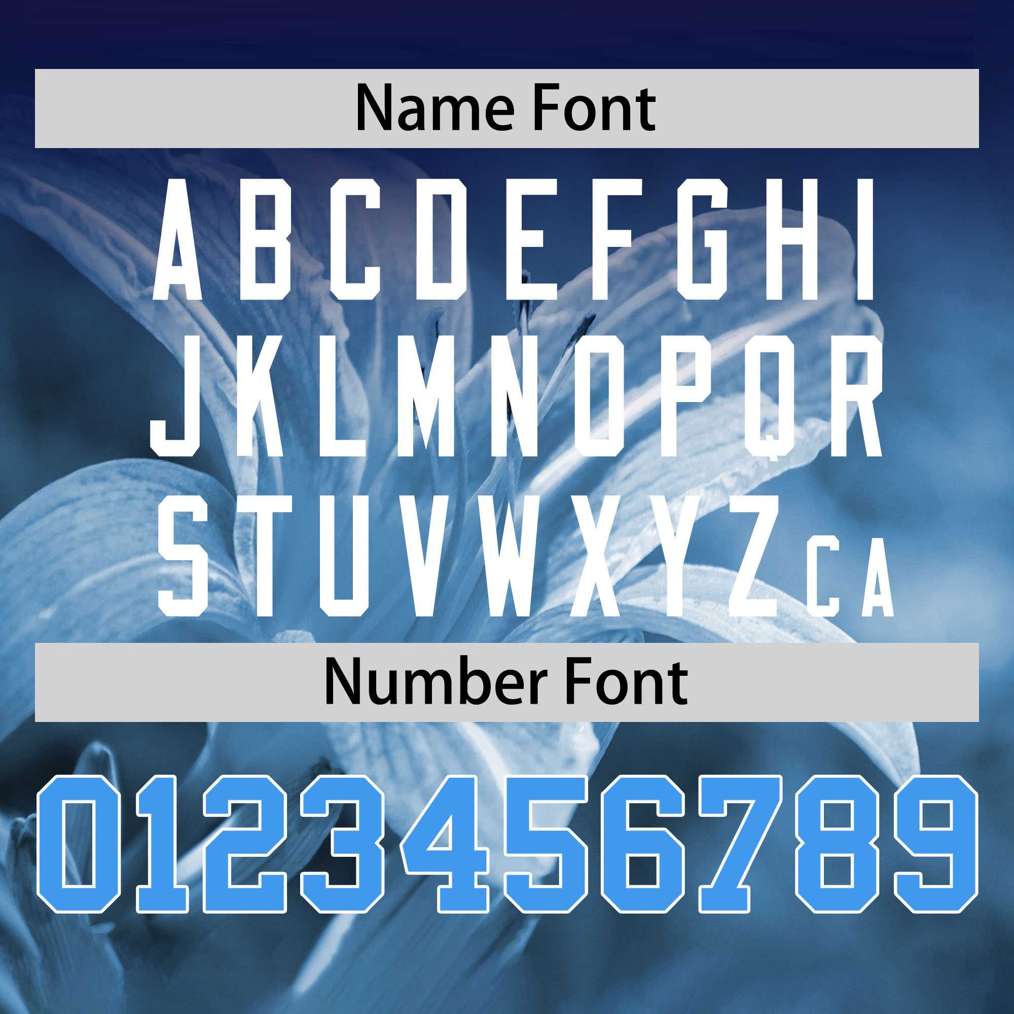 Custom Navy Personalized 3D Flower Design Authentic Baseball Jersey | KXKSHOP