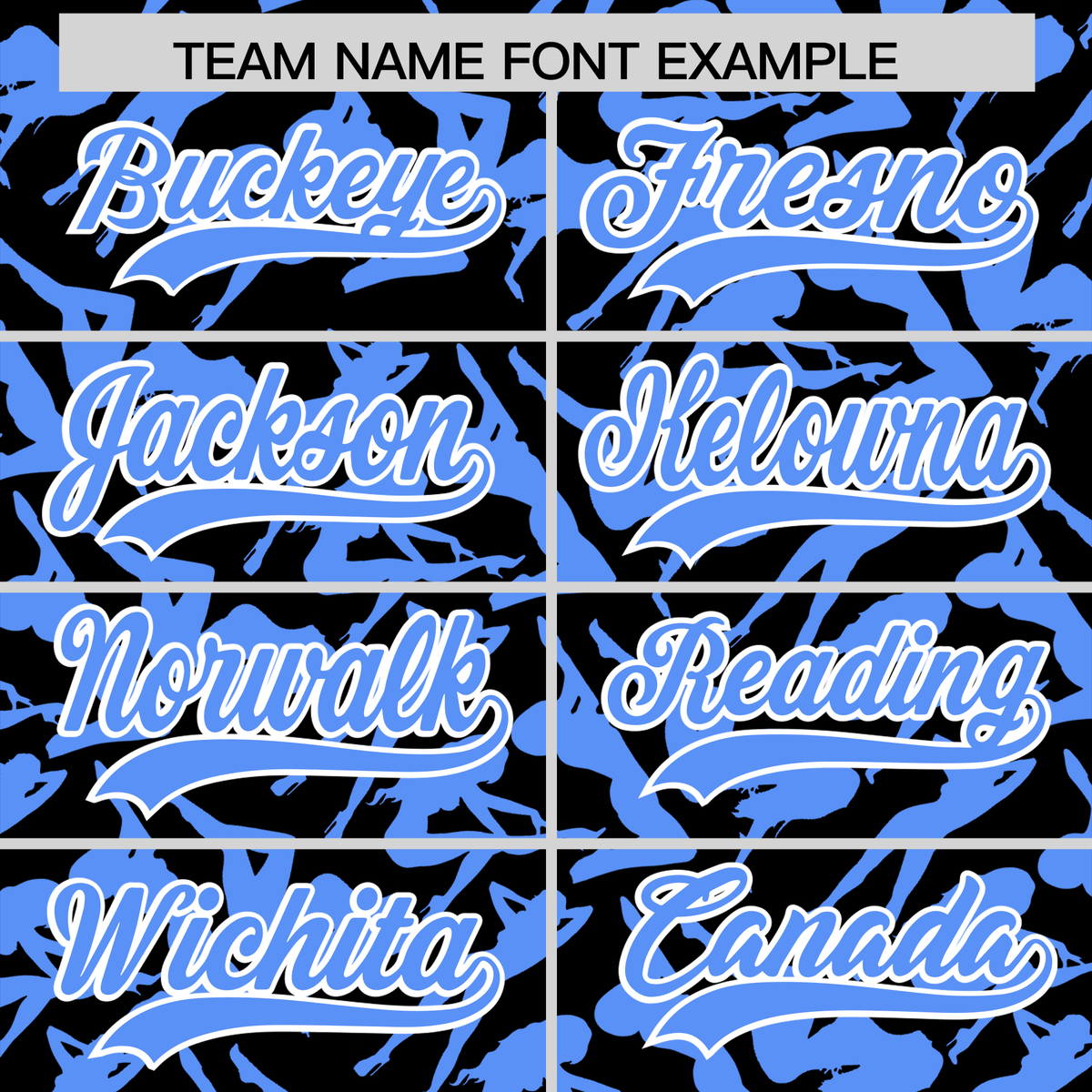 Custom Black Powder Blue Playboy Graffiti Pattern Authentic Baseball Jersey| KXKSHOP