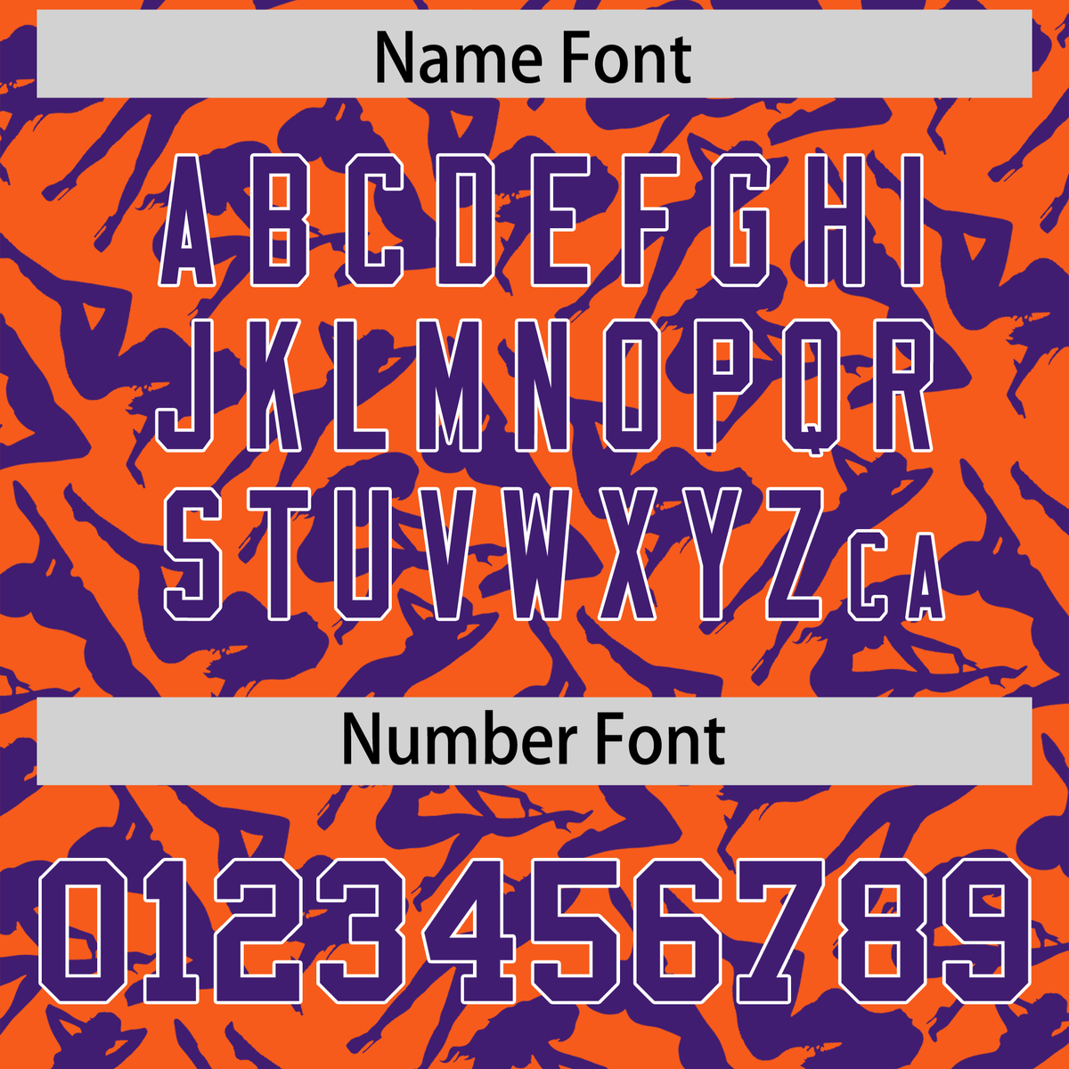 Custom Orange Purple Playboy Graffiti Pattern Authentic Baseball Jersey| KXKSHOP