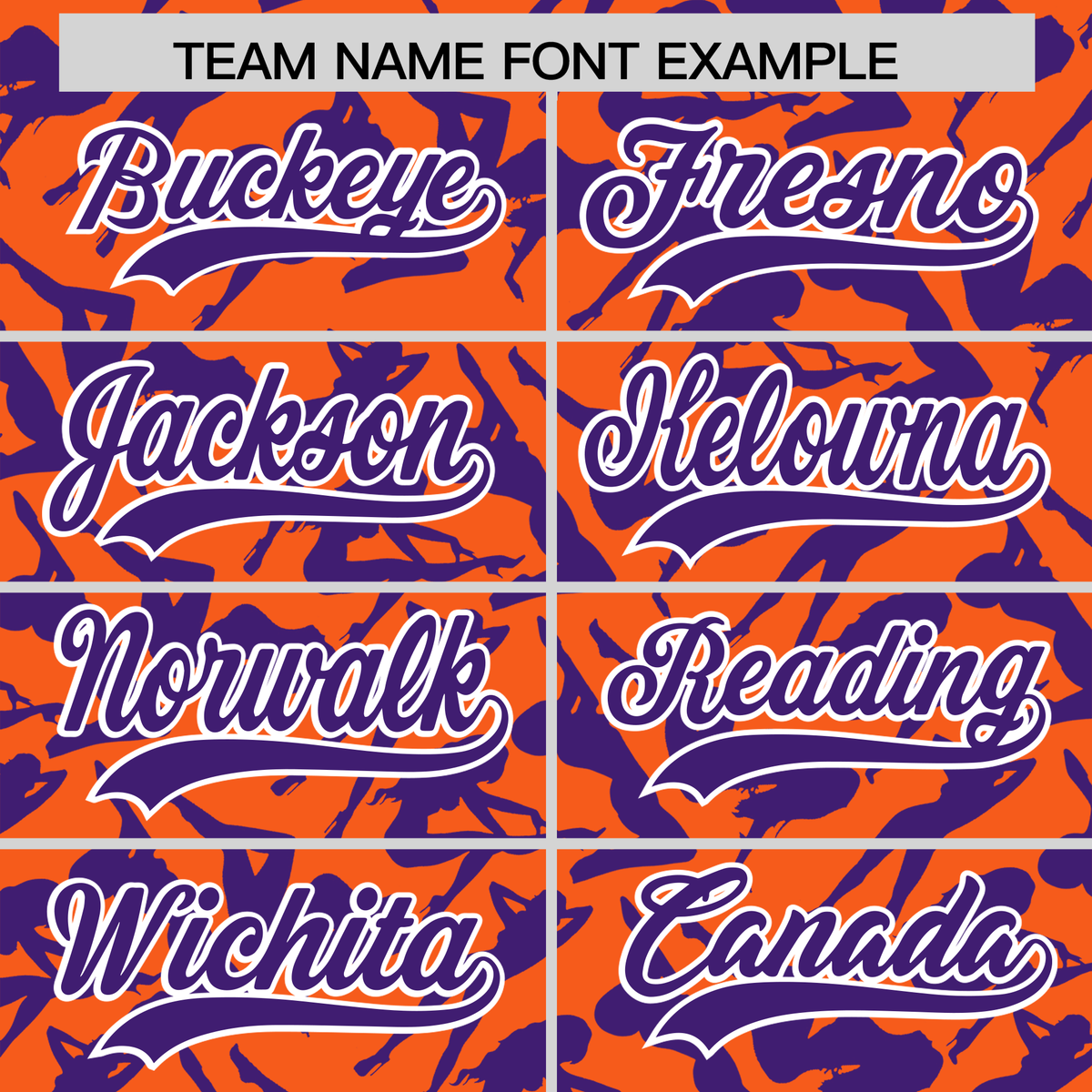 Custom Orange Purple Playboy Graffiti Pattern Authentic Baseball Jersey| KXKSHOP