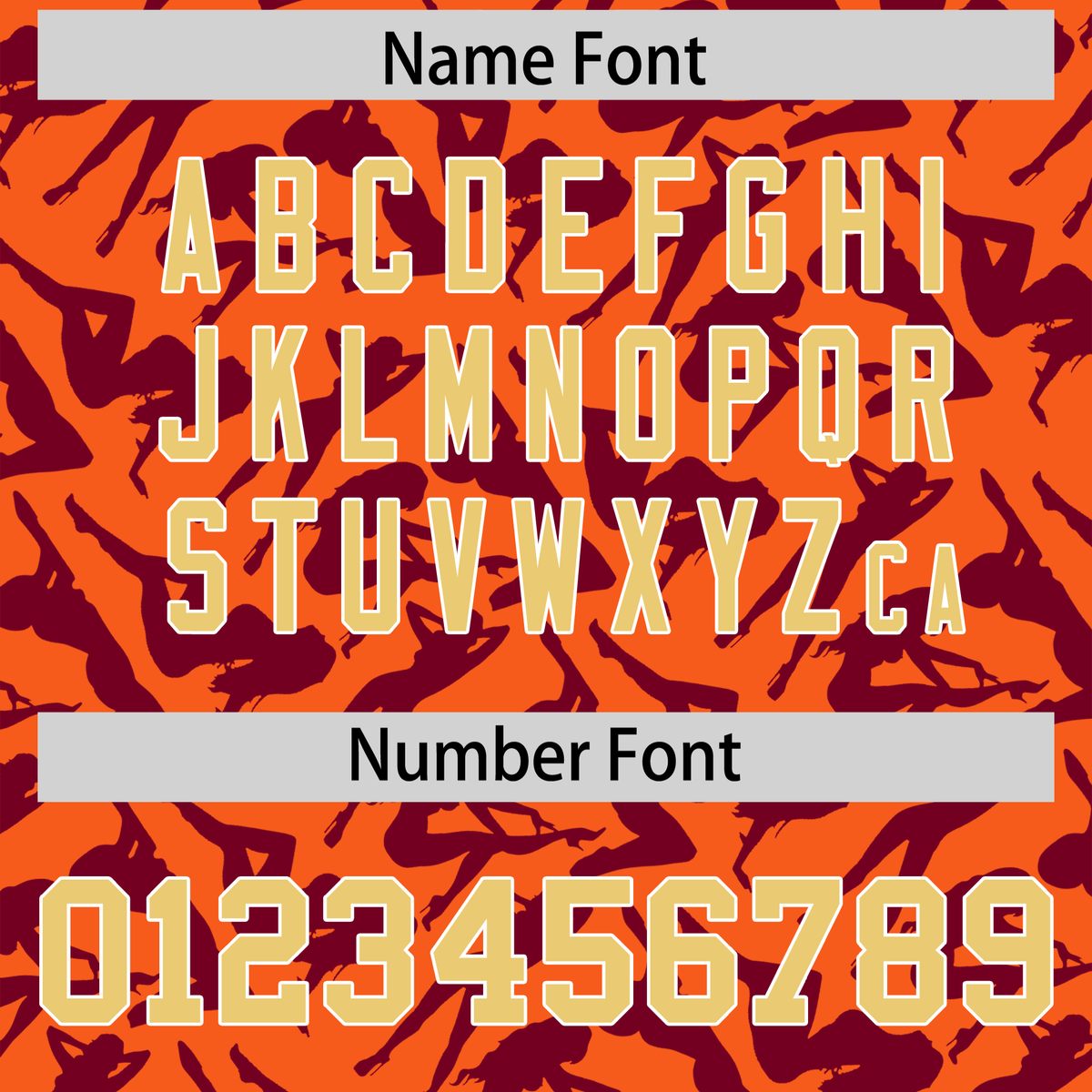 Custom Orange Crimson Playboy Graffiti Pattern Authentic Baseball Jersey| KXKSHOP