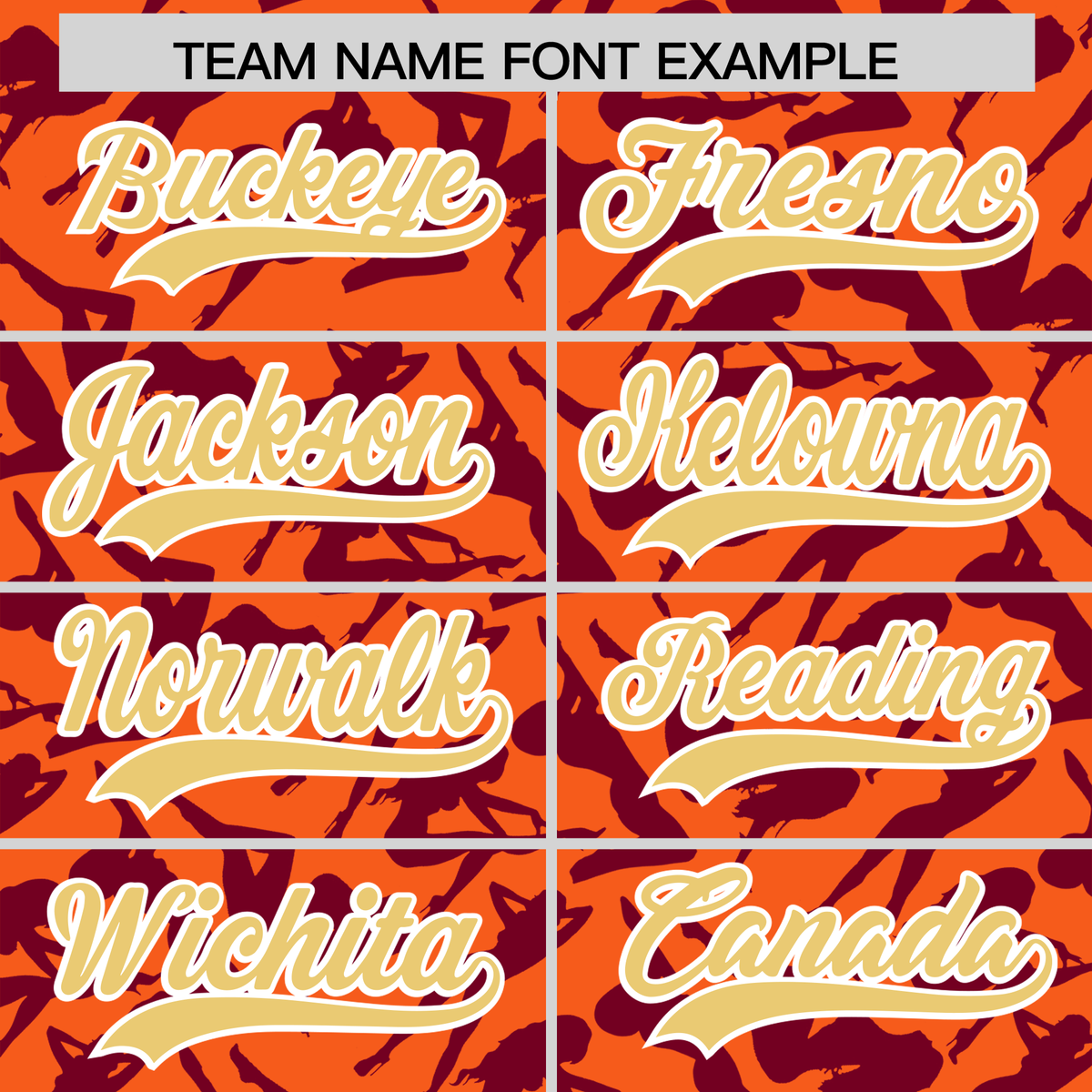 Custom Orange Crimson Playboy Graffiti Pattern Authentic Baseball Jersey| KXKSHOP