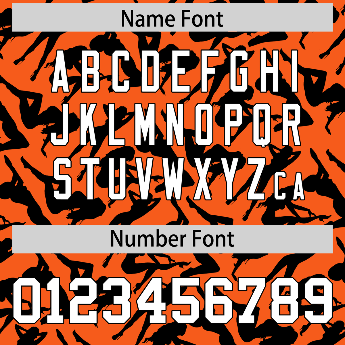 Custom Orange Black Playboy Graffiti Pattern Authentic Baseball Jersey| KXKSHOP