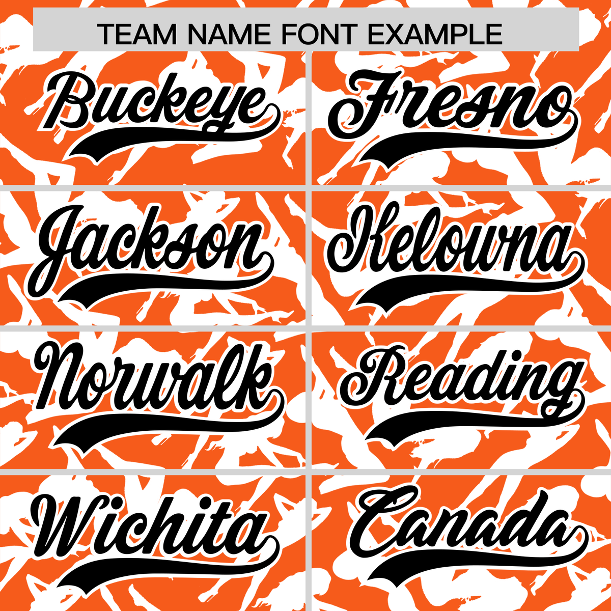 Custom Orange White Playboy Graffiti Pattern Authentic Baseball Jersey| KXKSHOP