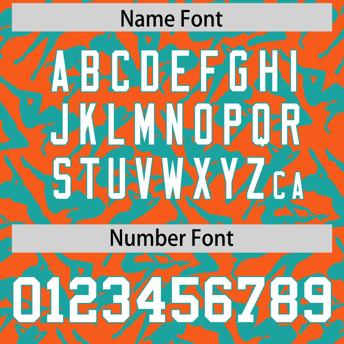 Custom Orange Aqua Playboy Graffiti Pattern Authentic Baseball Jersey| KXKSHOP