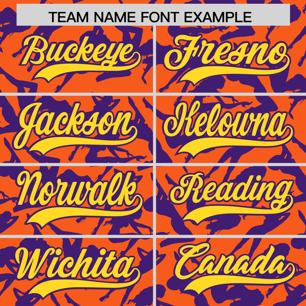 Custom Orange Purple Playboy Graffiti Pattern Authentic Baseball Jersey| KXKSHOP