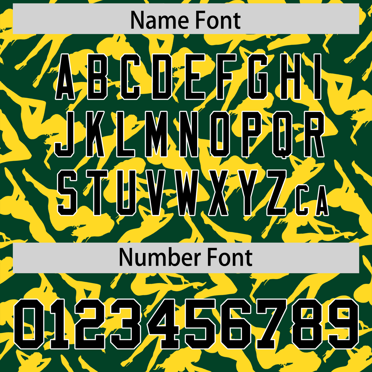 Custom Green Gold Playboy Graffiti Pattern Authentic Baseball Jersey| KXKSHOP