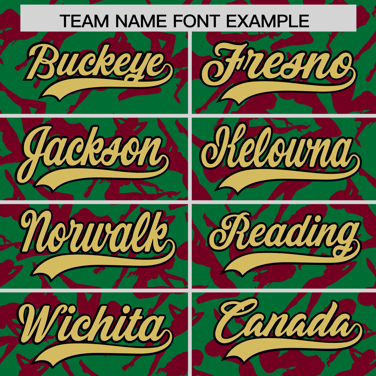 Custom Kelly Green Crimson Playboy Graffiti Pattern Authentic Baseball Jersey| KXKSHOP