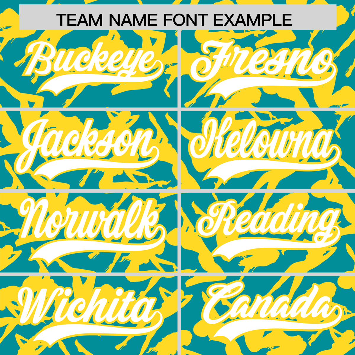 Custom Teal Gold Playboy Graffiti Pattern Authentic Baseball Jersey| KXKSHOP