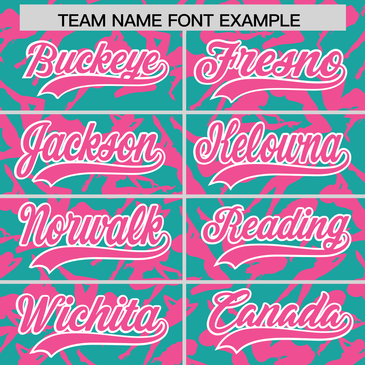 Custom Aqua Pink Playboy Graffiti Pattern Authentic Baseball Jersey| KXKSHOP