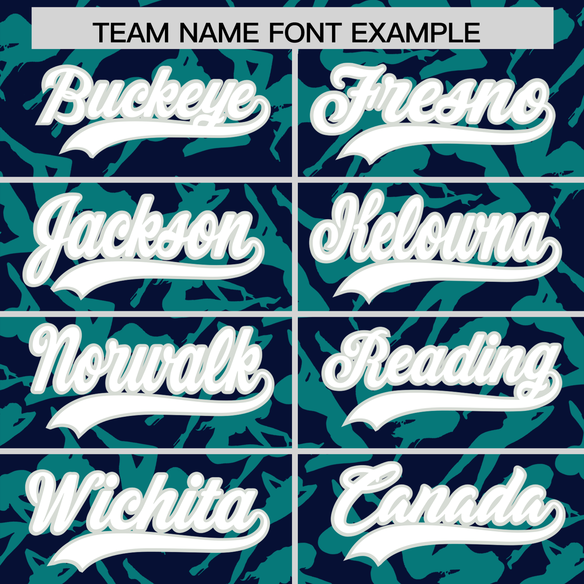 Custom Navy Aqua Playboy Graffiti Pattern Authentic Baseball Jersey| KXKSHOP