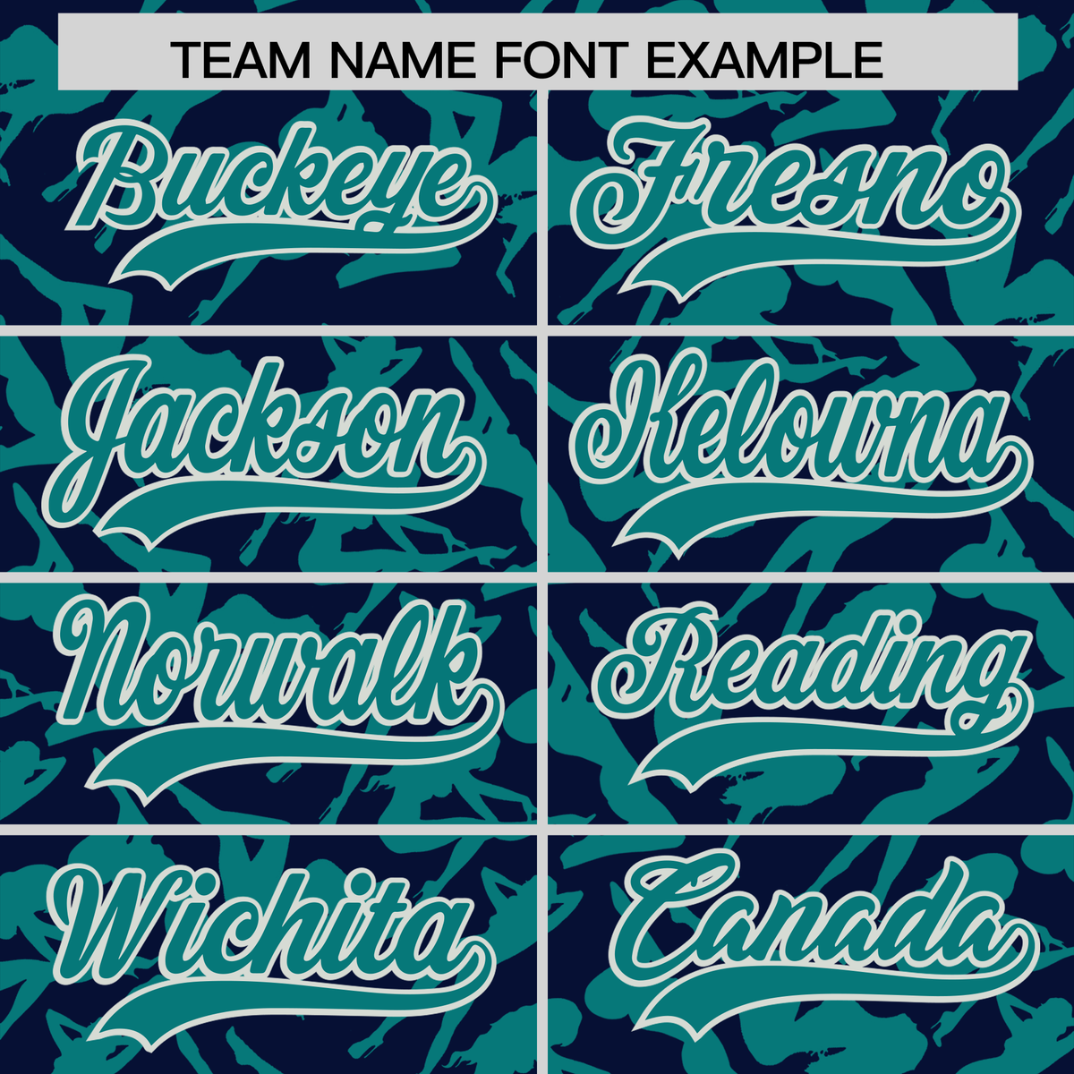 Custom Navy Aqua Playboy Graffiti Pattern Authentic Baseball Jersey| KXKSHOP