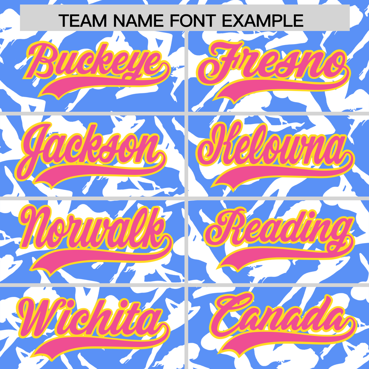 Custom Powder Blue White Playboy Graffiti Pattern Authentic Baseball Jersey| KXKSHOP